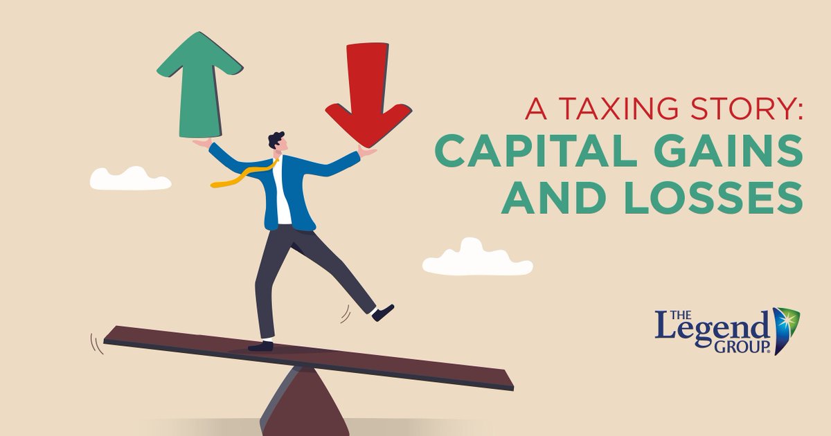 Understanding how capital gains are taxed may help you refine your investment strategies. bit.ly/3nFMXYZ

#LegendBuffalo #FinancialAdvisor #InvestmentAdvice #FinancialServices