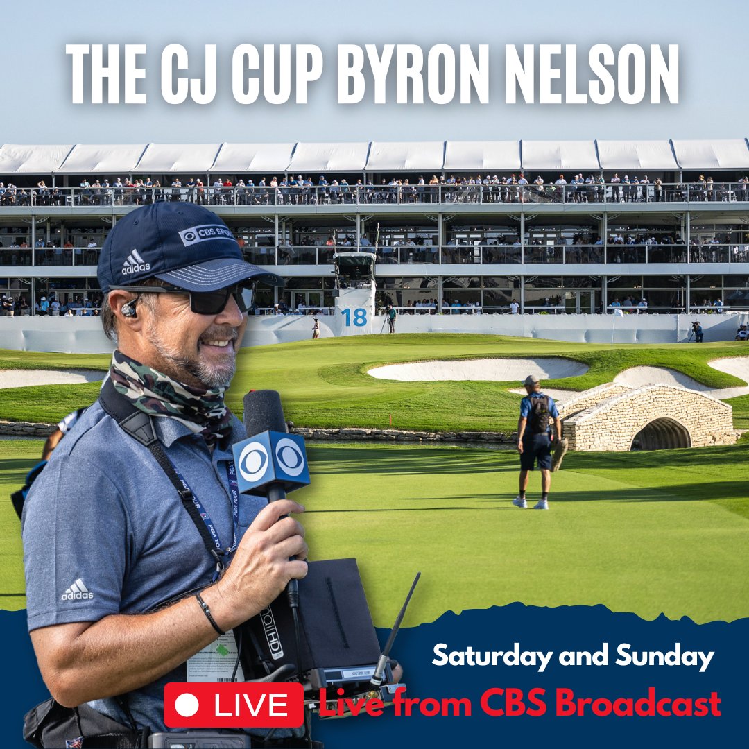 SATURDAY AND SUNDAY 🗣️🎙️ We are in Texas for a little golf! Catch me and my friends over at @GolfonCBS as we bring you all of @cjbyronnelson action from @tpccraigranch. ⛳ It's gonna be a big time in Big D!