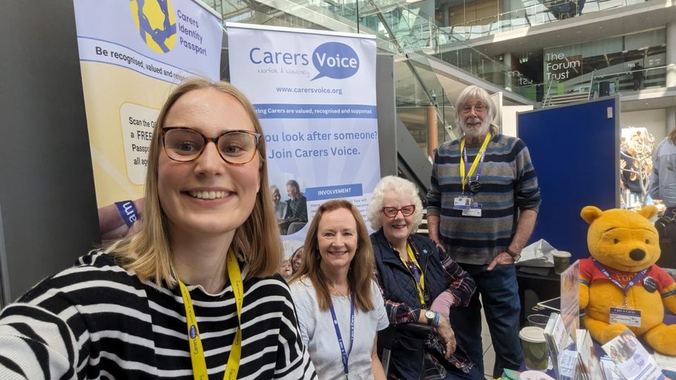Absolutely fantastic #DyingMatters event today at the Forum in Norwich. It is so important to encourage people to talk about their wishes! It was brilliant to continue to raise awareness about the Carers Identity Passport and support for Carers!