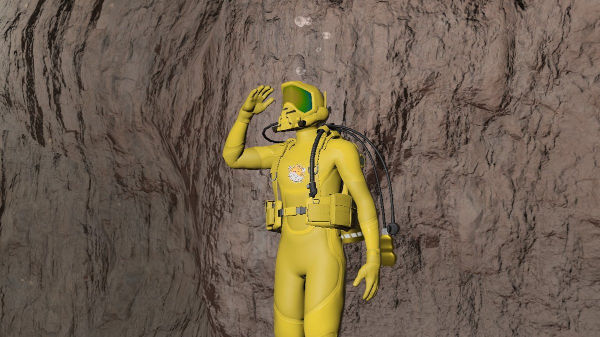 solo bodysuit helmet spacesuit cave yellow bodysuit  illustration images