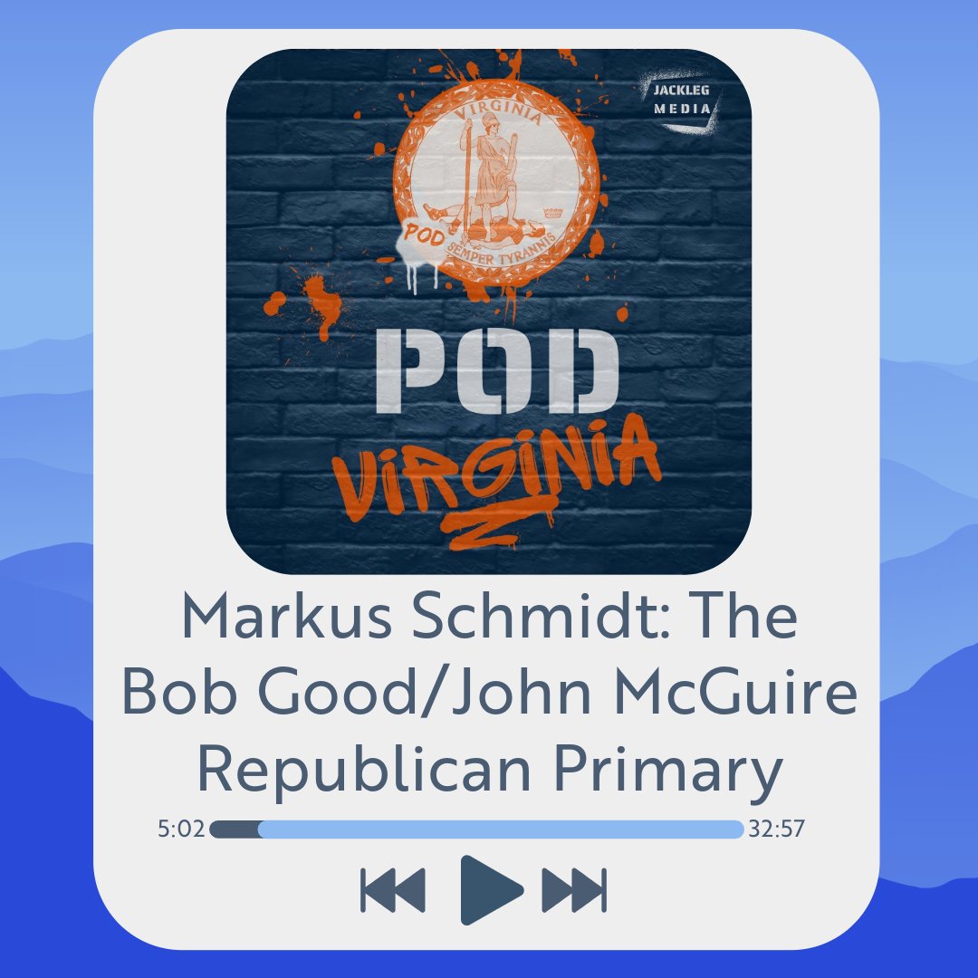 Breaking down the brawl in Albemarle w/@MSchmidtRVA of @CardinalNewsVA Republican Primary in VA's 5th Congressional District -- Bob Good faces a primary challenge from State Sen. John McGuire Are Democrats eyeing a win? #Politics #VirginiaPrimary apple.co/4aZyVFw