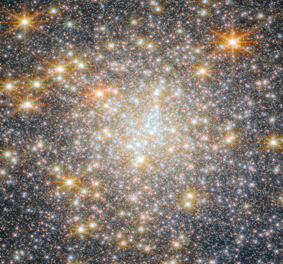 JWST revisited a globular cluster, 238 years after it discovered