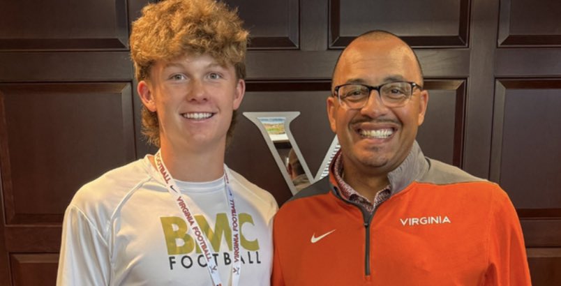 #UVA's newest commit QB @Jurgensen17 is ready to compete and be on Grounds.  'I am excited to be part of Coach Elliott's vision for the University of Virginia football program.'  He explains his decision.  247sports.com/college/virgin…