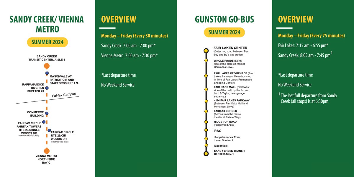 Beat the heat and catch a ride! 🚌☀️ @masonparking's summer shuttle schedules are out now - hop on board and explore! #shopMason #GeorgeMasonUniversity #GMU #MasonNation #MasonShuttle #MasonParking