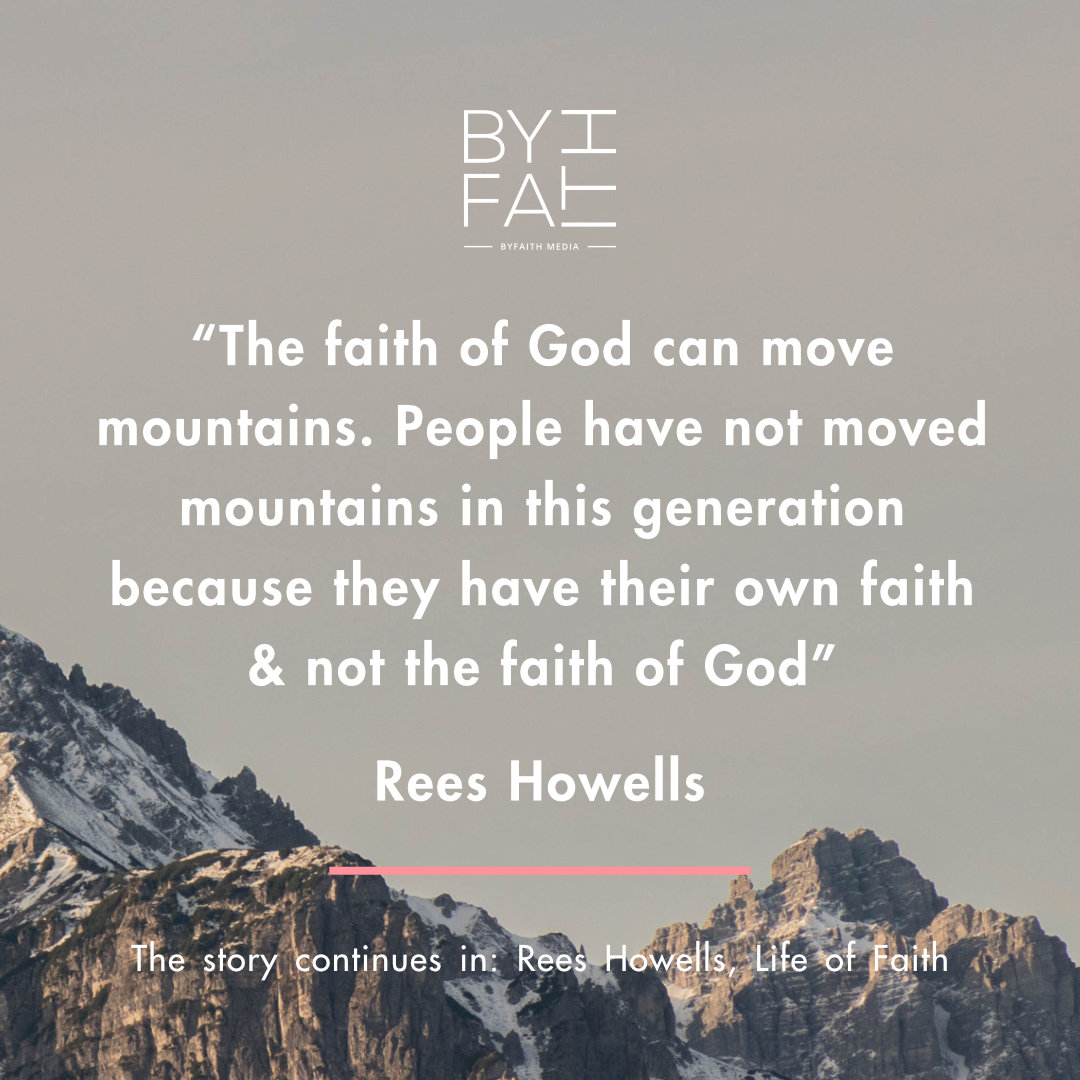 “The faith of God can move mountains” - Rees Howells ✍🏼

byfaith.org/product/rees-h…

#Faith #ReesHowellsLifeofFaith #LifeofFaith #ReesHowells #ReesHowellsIntercessor #SamuelReesHowells #MathewBackholer #intercession #Intercessor #BibleCollegeofWales #ChristianLiterature #HolySpirit