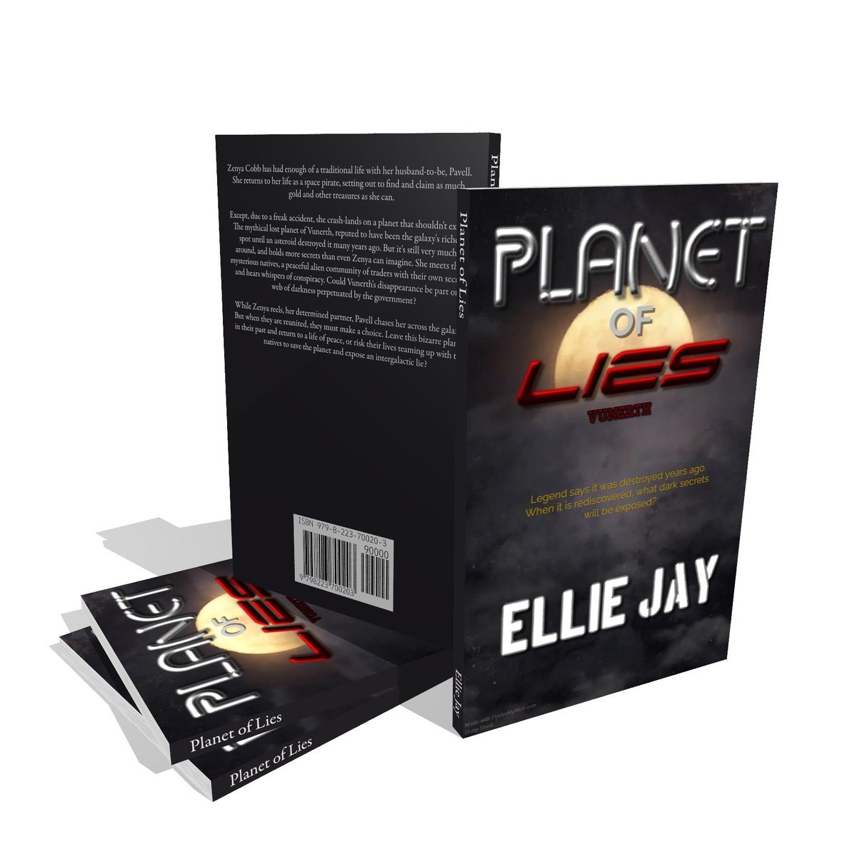 Planet Of Lies is a #scifi adventure story following an aggrieved space pirate, her on-and-off fiancé and alien vigilantes who want to take down the government. books2read.com/PlanetOfLies The dialogue is witty, the narration is sarcastic, and the pace is breakneck.