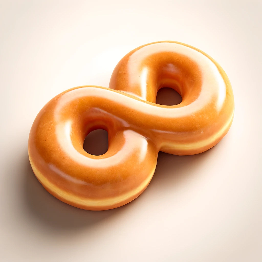 Le nombre de fois où l'on voit écrit « donut » à la place de « doughnut » :