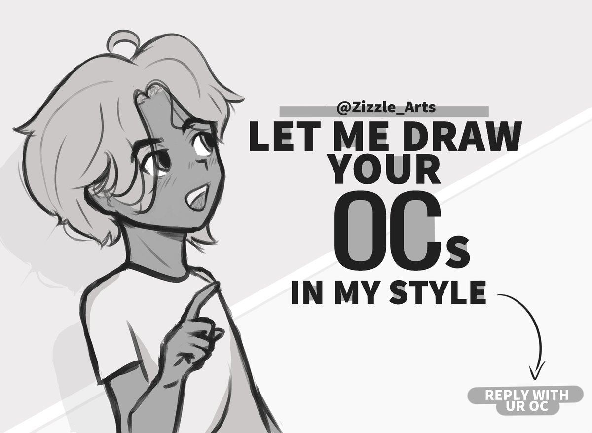 LET ME SKETCH UR OCS!!!!!!!! RTs are rlly appreciated!!