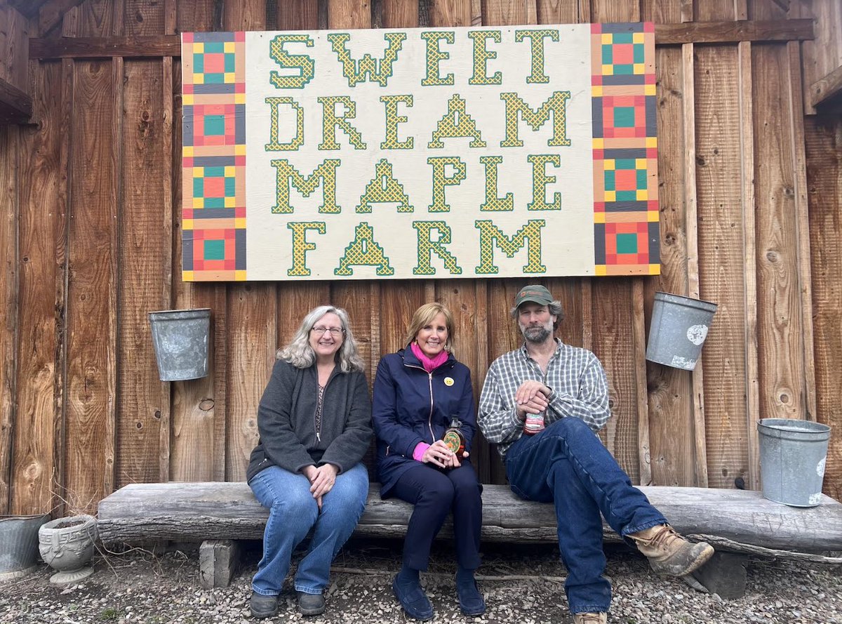 Produced by small, family-owned farms like Sweet Dream Maple Farm in Corfu, #NY24 has some of the best maple syrup in the country. During #SmallBusinessWeek, we commemorate our community's rich tradition of syrup making & celebrate the hardworking producers who make it possible.