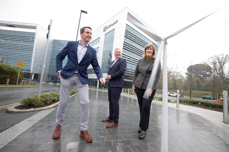📣 Alongside joint-venture partner @FuturEnergyIre , we’ve announced that we have entered into a long-term Corporate Power Purchase Agreement (CPPA) with @Microsoft that will add 30MW of wind energy capacity to Ireland’s electricity grid by way of the newly commissioned Lenalea…