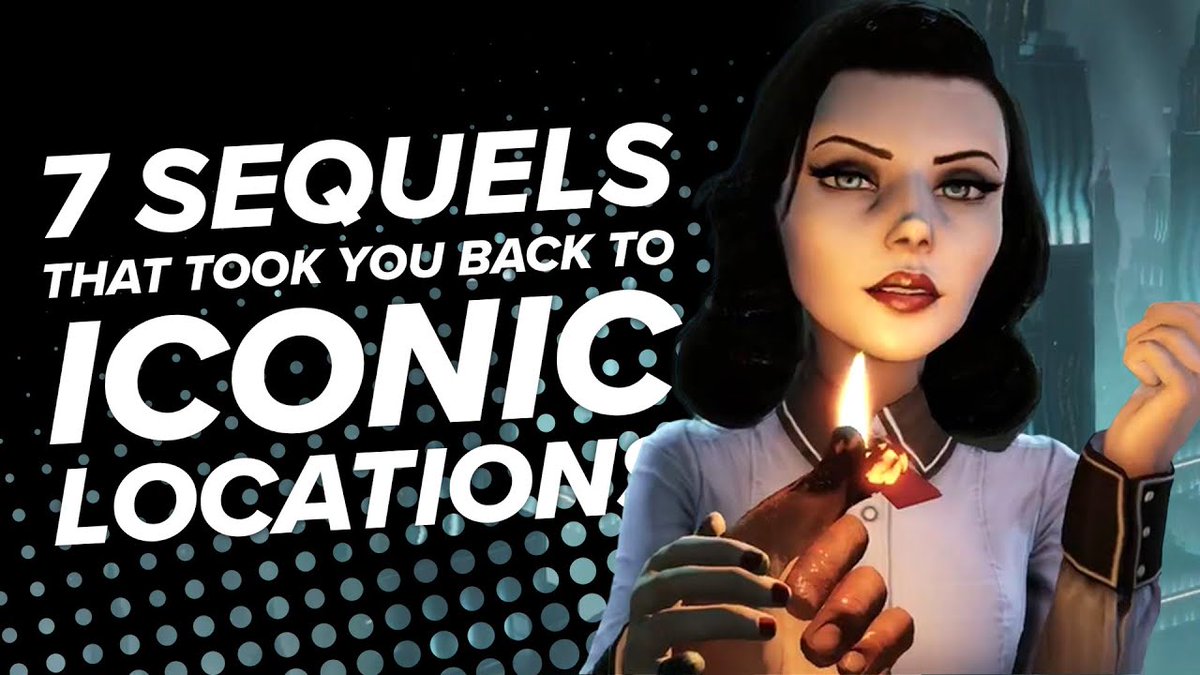 new video! from Rapture to Shadow Moses to Liberty City: 7 Sequels That Take You Back to Iconic Locations youtu.be/Ojuas2OhcyM