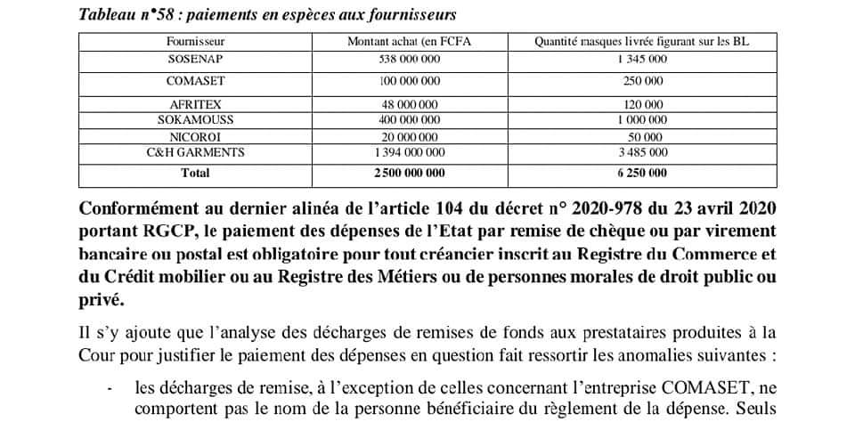 #Senegal Pour l'achat de masques la dame Aminata Ndiaye Loum, DAGE du Ministère du Développement industriel et des Petites et Moyennes Industries, a payé CASH plus de 2 milliards à des fournisseurs. Ma question est : l'argent liquide là, quelle banque leur a donné cela ? Et…