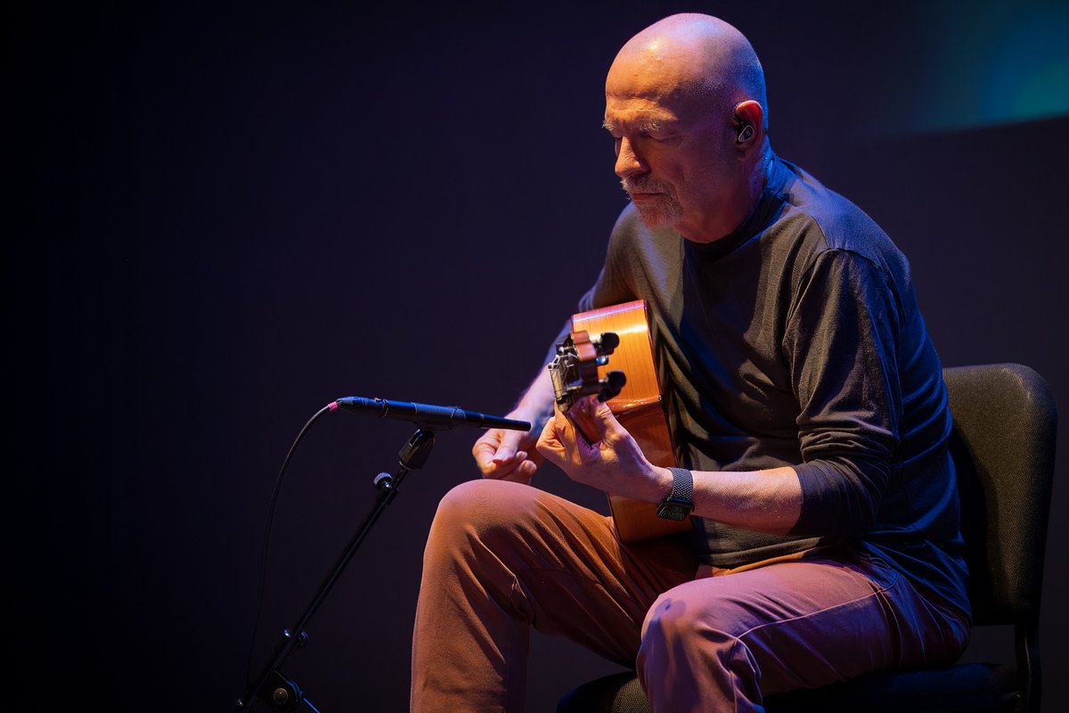 #TBT with Ottmar Liebert and Luna Negra during their recent performance on the historic stage at the Bilheimer Capitol Theatre! Did you catch their set? 📷 Tracy May