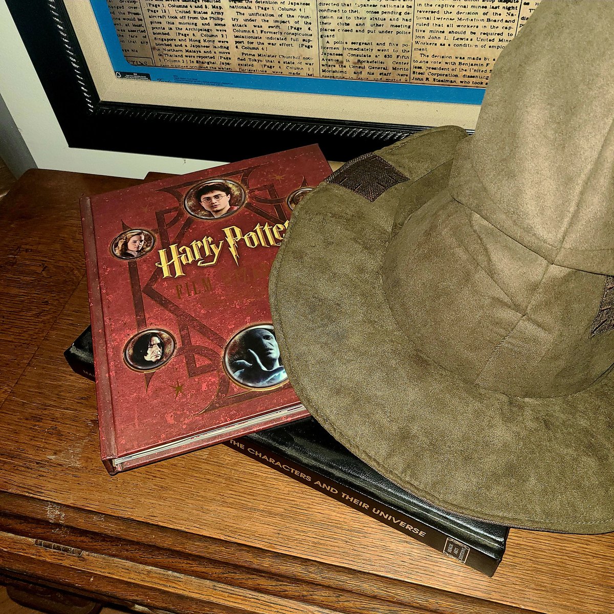 SueOestmann's tweet image. Do you have a #SortingHat in your house
#internationalharrypotterday