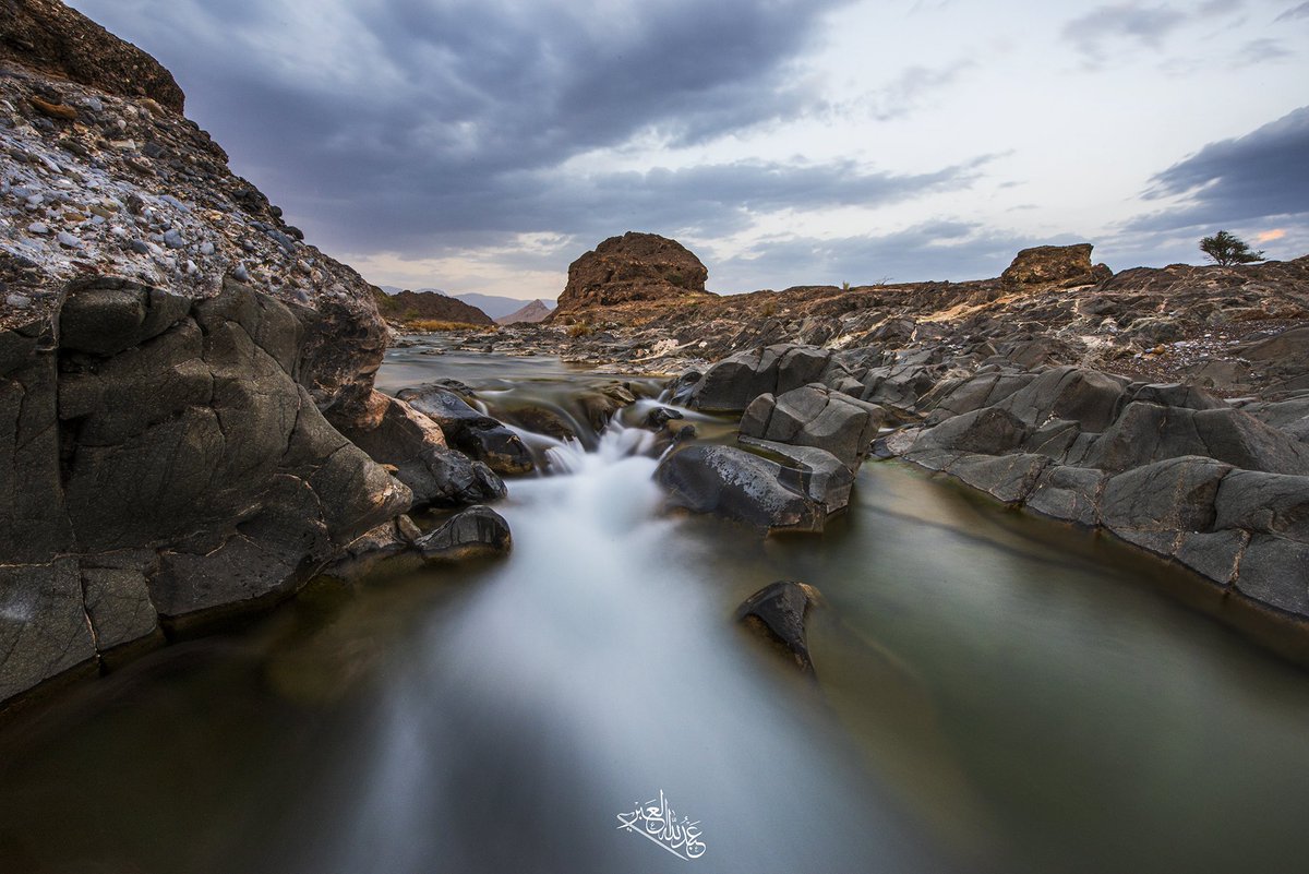 وادي بهلا … حيث يعزف خرير الماء سيمفونية الجمال .