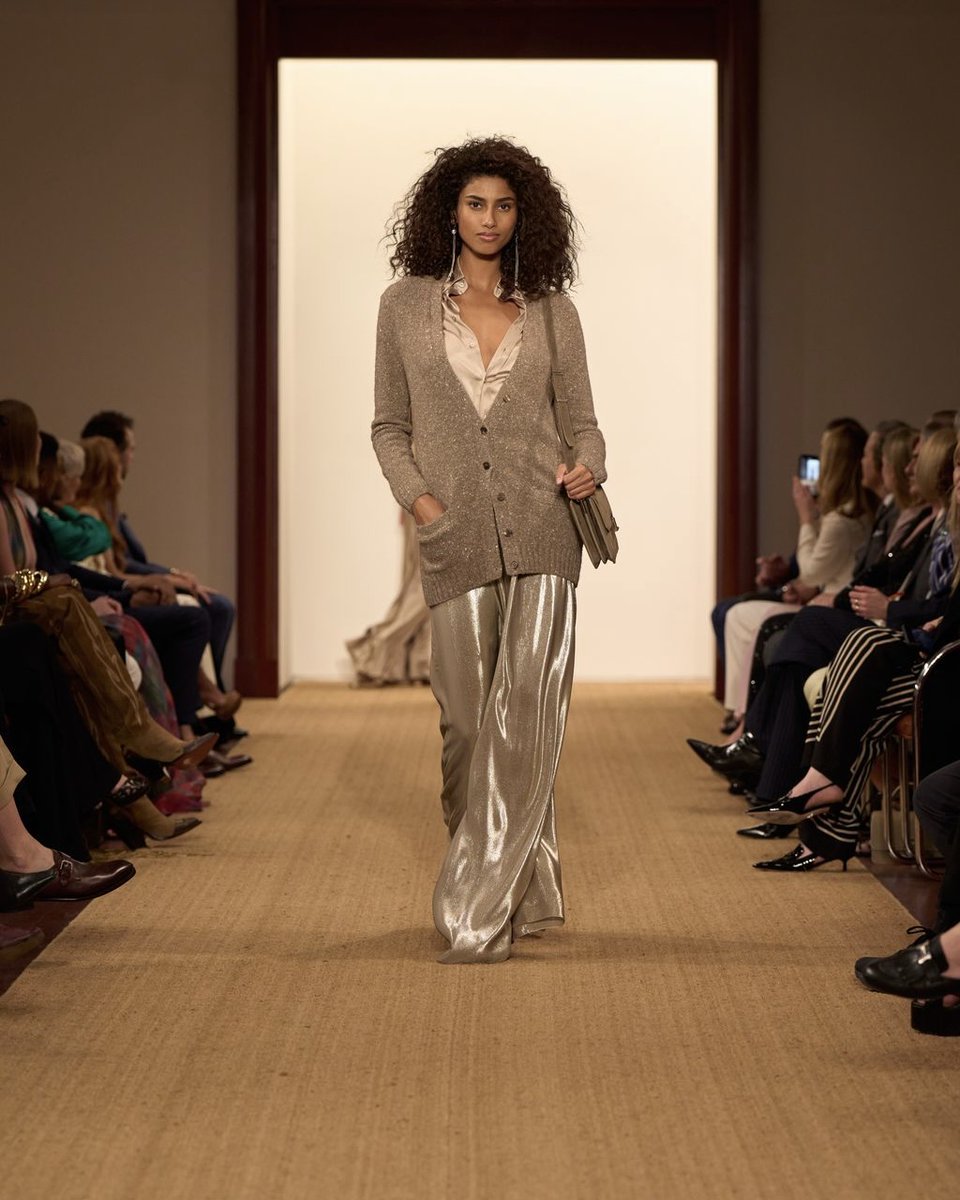 The world of Ralph Lauren Fall/Holiday 2024. From a spacious gallery space filled with Ralph Lauren’s favorite inspirations to a collection in soft metallics, discover the details behind our latest runway show.