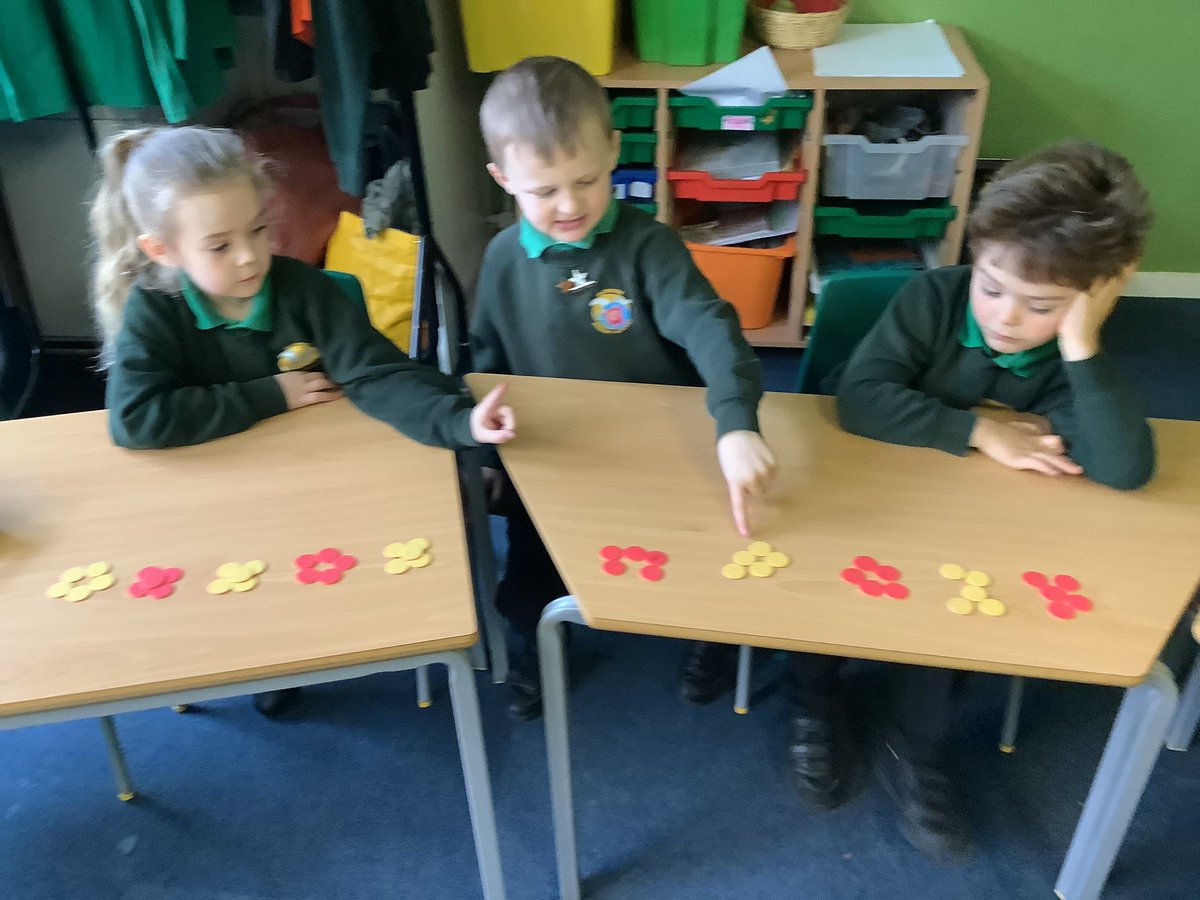 Chess_WPA's tweet image. We have been learning to count in 5s. We put our objects into groups then practised counting them - some us even counted up to 100 in 5s! #watersidemaths