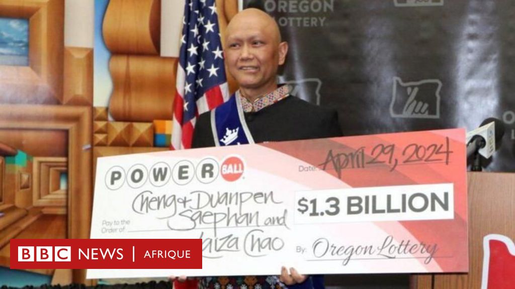 Le migrant atteint d'un cancer qui a gagné 1,3 milliard de dollars à la loterie américaine bbc.in/3JJG2G0
