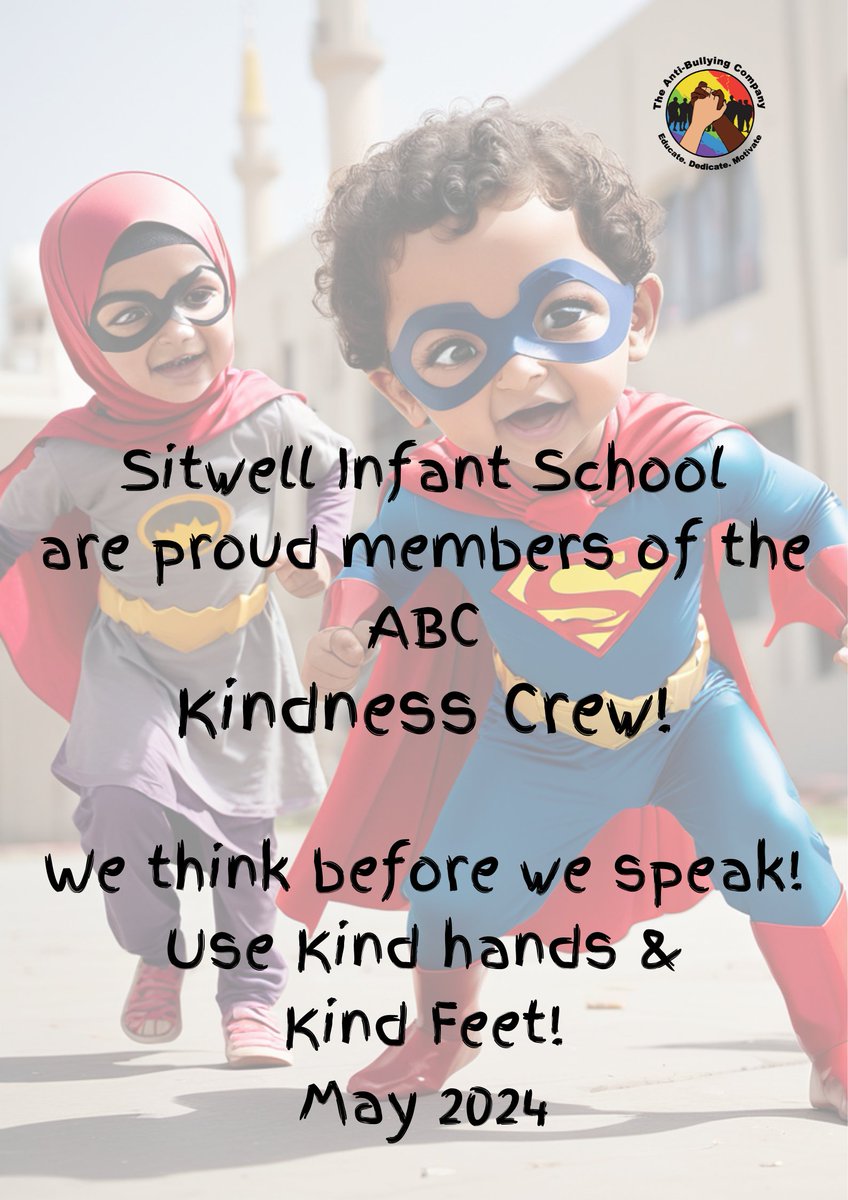 @SitwellInfant What a wonderful way to spend an afternoon, so lovely to be back  today! Your children were all complete superstars 🌠🌠🌠🌠 (Staff also fabulous)
Can't wait to hear all about your Kindness Challenges the next time I visit.
Welcome to the #KindnessCrew!!