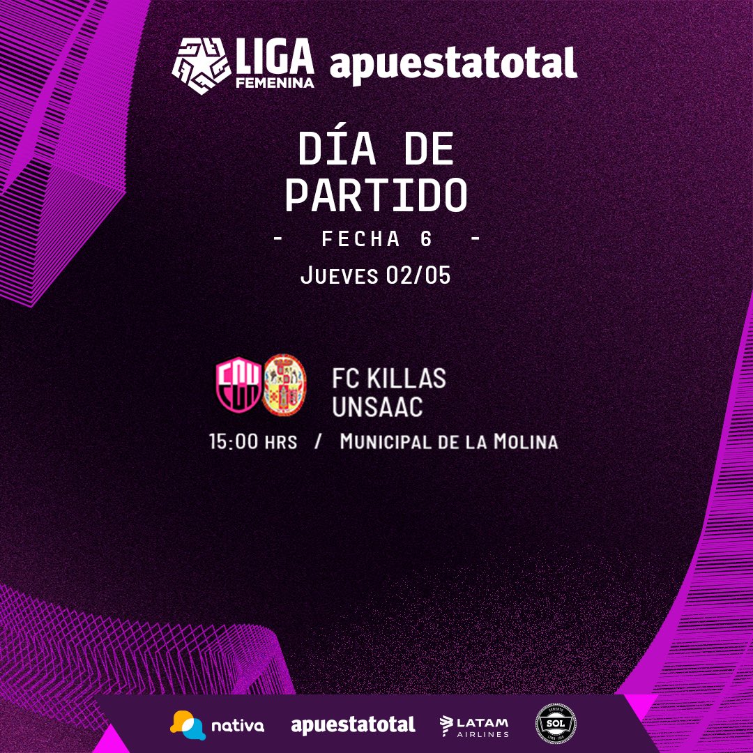 𝗖𝗲𝗿𝗿𝗮𝗺𝗼𝘀 𝗹𝗮 𝗳𝗲𝗰𝗵𝗮 🙌🏼 #LigaFemeninaApuestaTotal 🏆 #LaLigaDeLasGuerreras