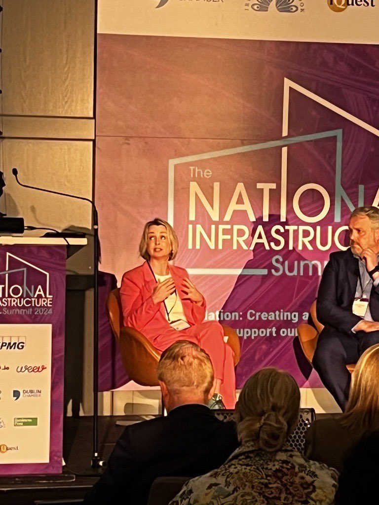 We were delighted to take part in a panel discussion at The National Infrastructure Summit 2024. To update stakeholders on EV Infrastructure and Ireland's EV charging network plan.⚡️ #InfraSummit24