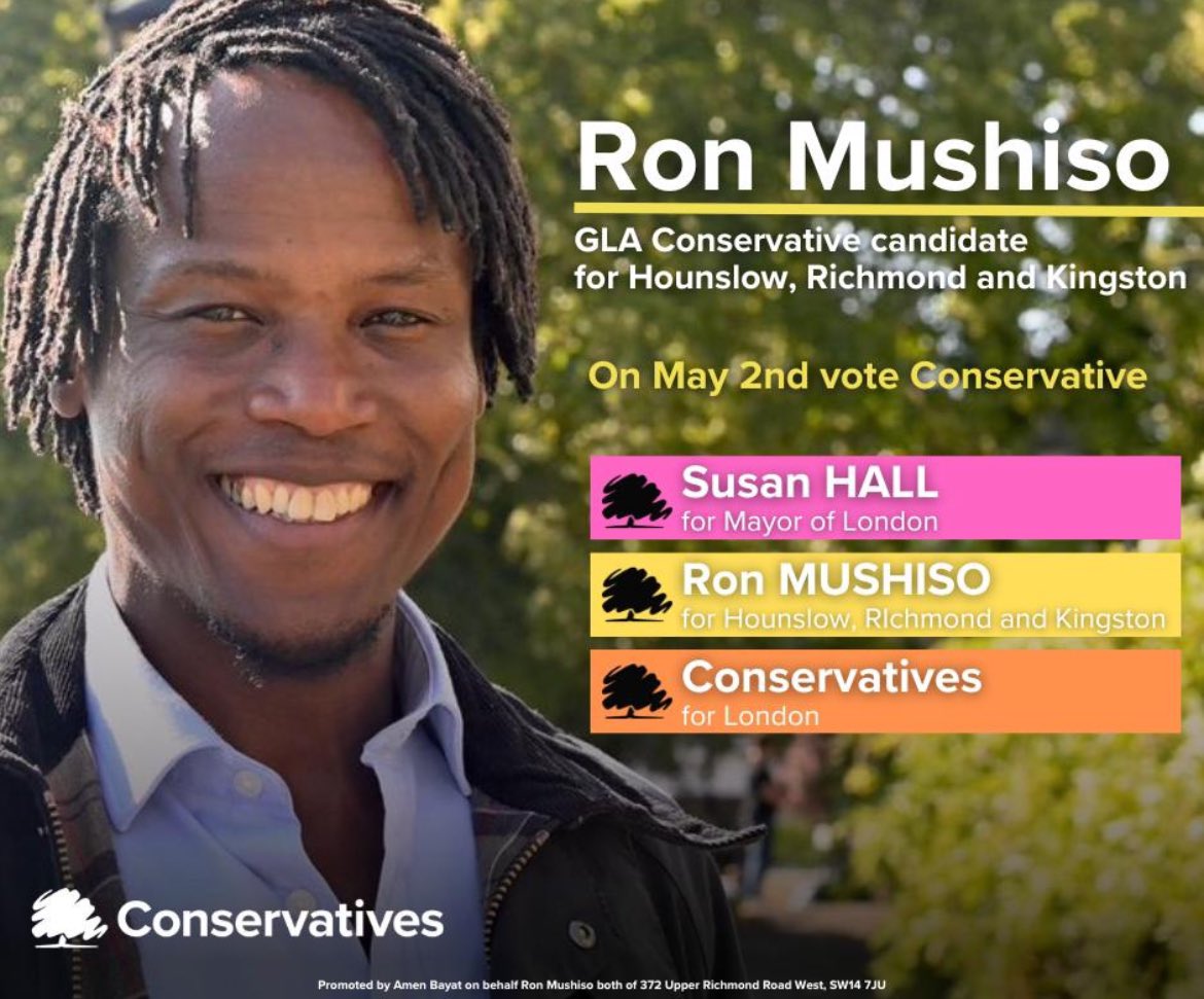 Not long left now to vote for @RonnieMushiso 🗳️ I’m out across Brentford and Isleworth today to encourage people to head to the polling station. It’s on all of us to use our voice 🙌 #hounslow #isleworth #brentford #osterley #whitton