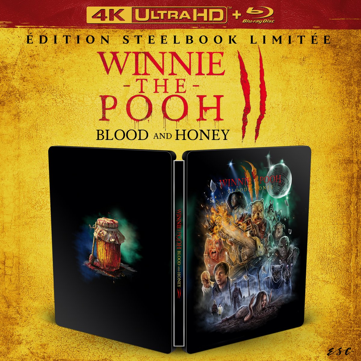 🚨LANCEMENT DES PRÉCOMMANDES DE WINNIE THE POOH-BLOOD AND HONEY 2! 🚨 Bien au-dessus du premier en tout point, la suite de WINNIE THE POOH - BLOOD AND HONEY est enfin là ! 😍 🩸🍯Découvrez cette SORTIE INÉDITE dans un STEELBOOK LIMITÉE À SEULEMENT 1000 EXEMPLAIRES! ❤️ On vous