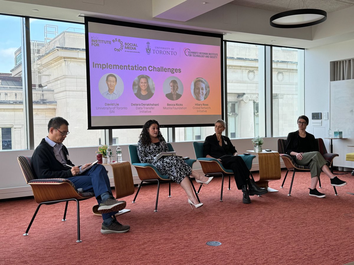 What data should we be asking for that platforms haven’t made available yet? Experts from @theGNI @mozilla @DTinitiative and @TorontoSRI prioritize 'data that is public, low in sensitivity, and massively impactful,' (@baricks), and add: we may not get it👌 the first time.