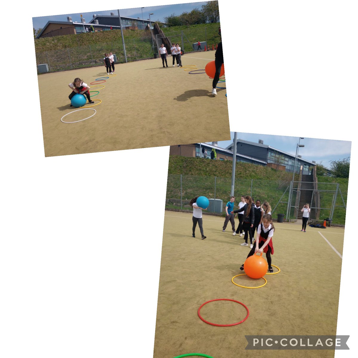 P6/5 showed great imagination and teamwork on the pitch when they created a new game together! 👏