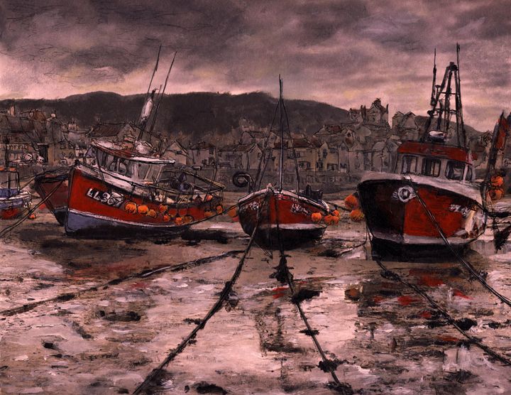 Art of the Day: 'Staithes Low Tide'. Buy at: ArtPal.com/rsprout?i=840-…