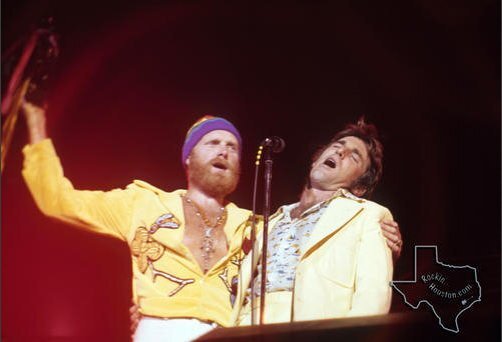 Today in 1975, The Beach Boys performed live at the Jeppesen Stadium in Houston, TX