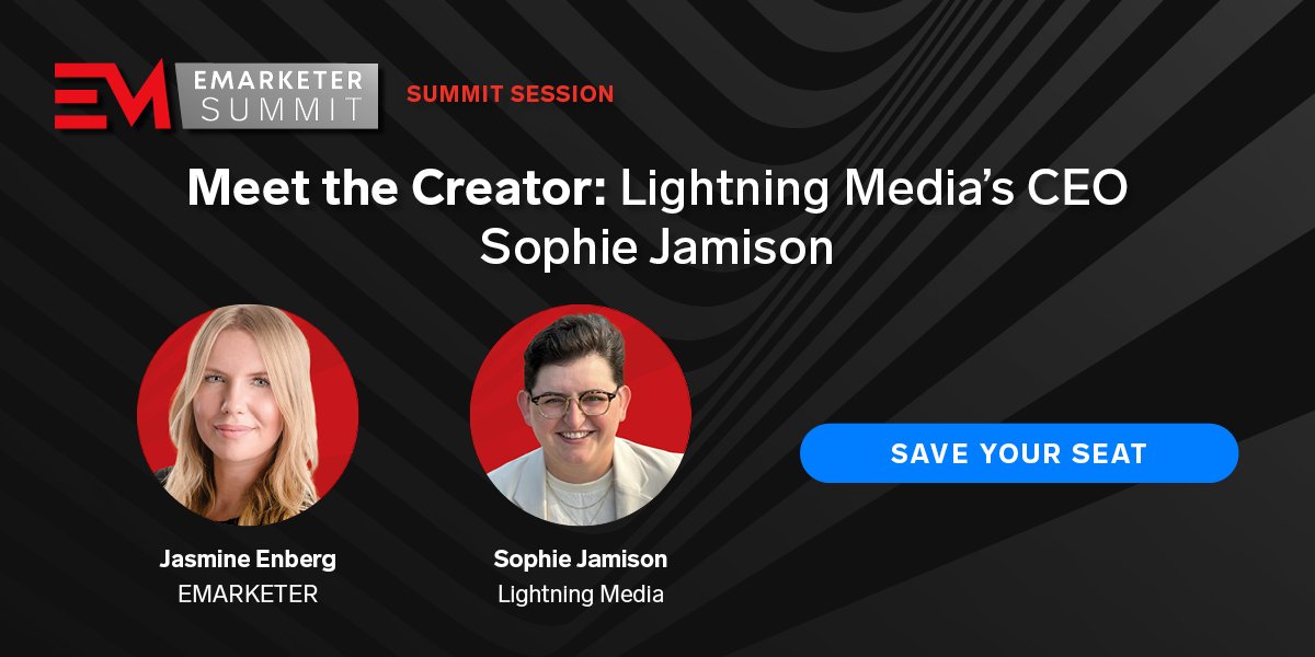 Live Now: ⚡ Meet the Creator: Sophie “Lightning” Jamison

Tune in: tinyurl.com/yz89n32s

#MeetTheCreator #SophieLightning #TikTokMarketing #BrandAwareness #EMARKETERSummit #MarketingStrategy #Nerf #MadebyGather