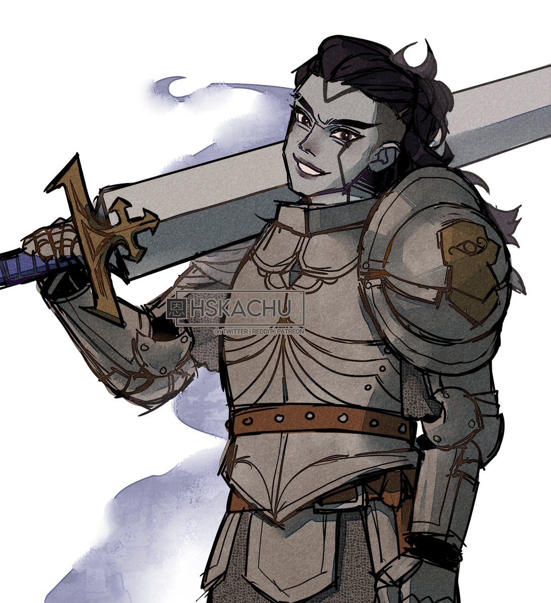 this may be the first goliath ive gotten to draw >:^) #dndart #DnDCharacter