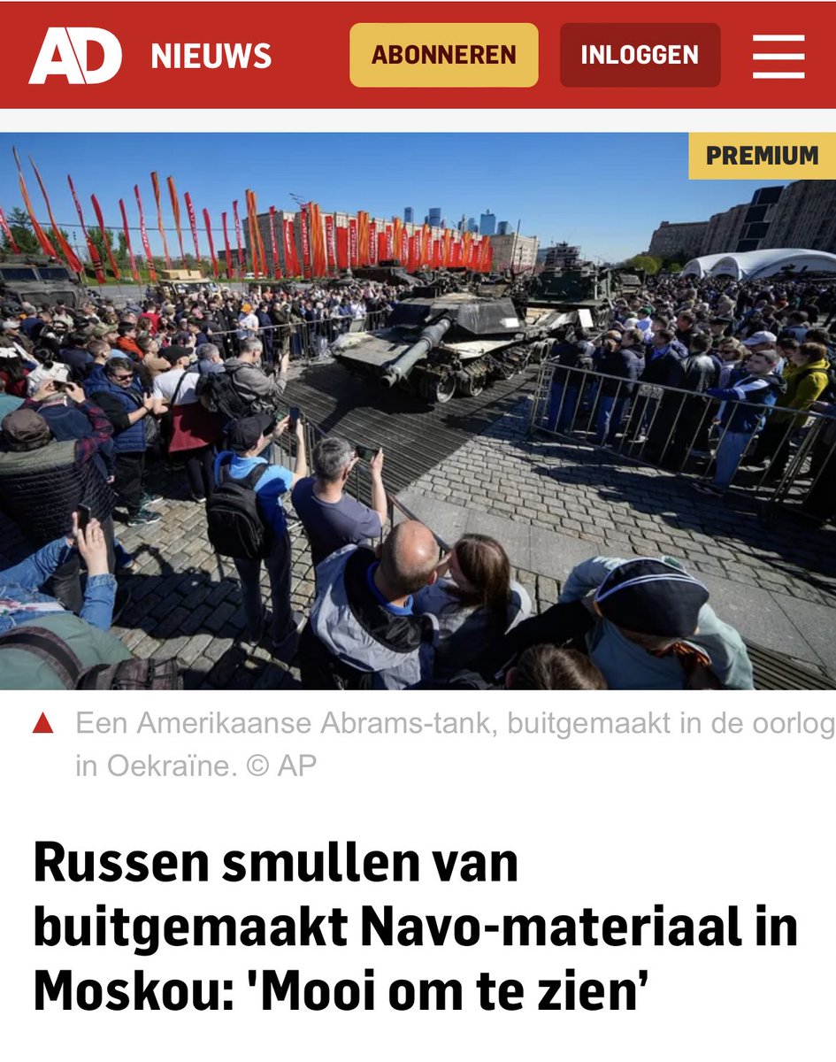 Mooi om te zien? Russiche propaganda? Wat is er met de redactie van AD aan de hand? 🥸