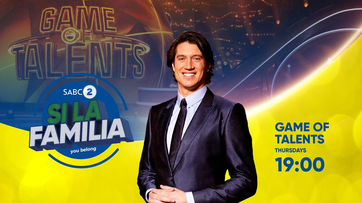 Get ready for mind-blowing moments! 🎮✨ Don't miss Game of Talents on Thursdays at 19h00, exclusively on the home of family entertainment! #SABC2SiLaFamilia