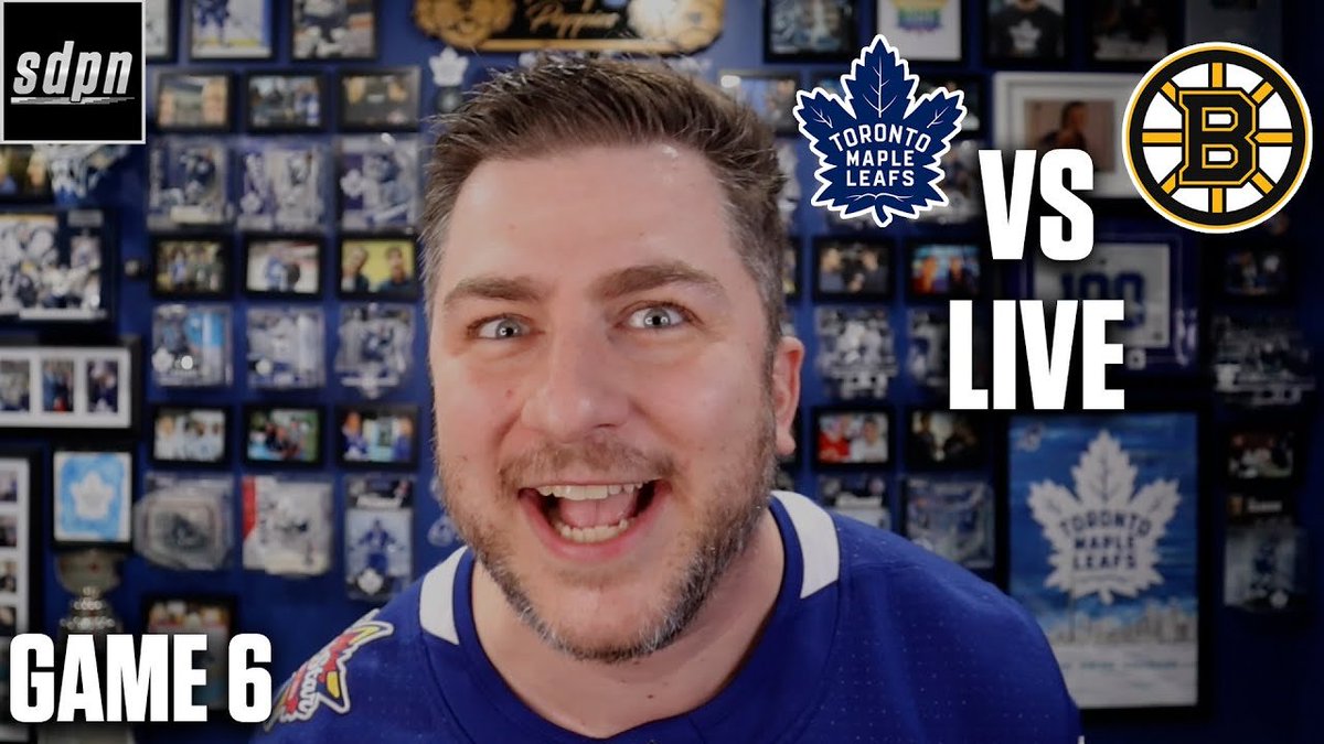 ⭐️ LIVE STREAM TONIGHT! ⭐️ No Matthews, no problem? 😬 Join @Steve_Dangle for Leafs-Bruins Game 6 at 8PM right here! ➡️ ow.ly/yY3X50RuXnp