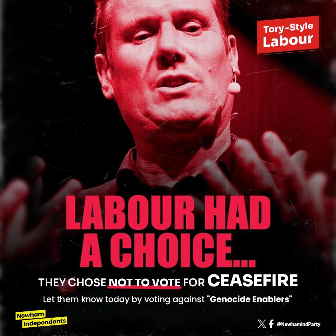 We will never forget the games that Starmer played with the Gaza vote in Parliament. We will never forget that Labour abstained on a Gaza vote! They refused to back a call for an immediate ceasefire! Don’t vote for Labour today. #BoycottLabour 🥀