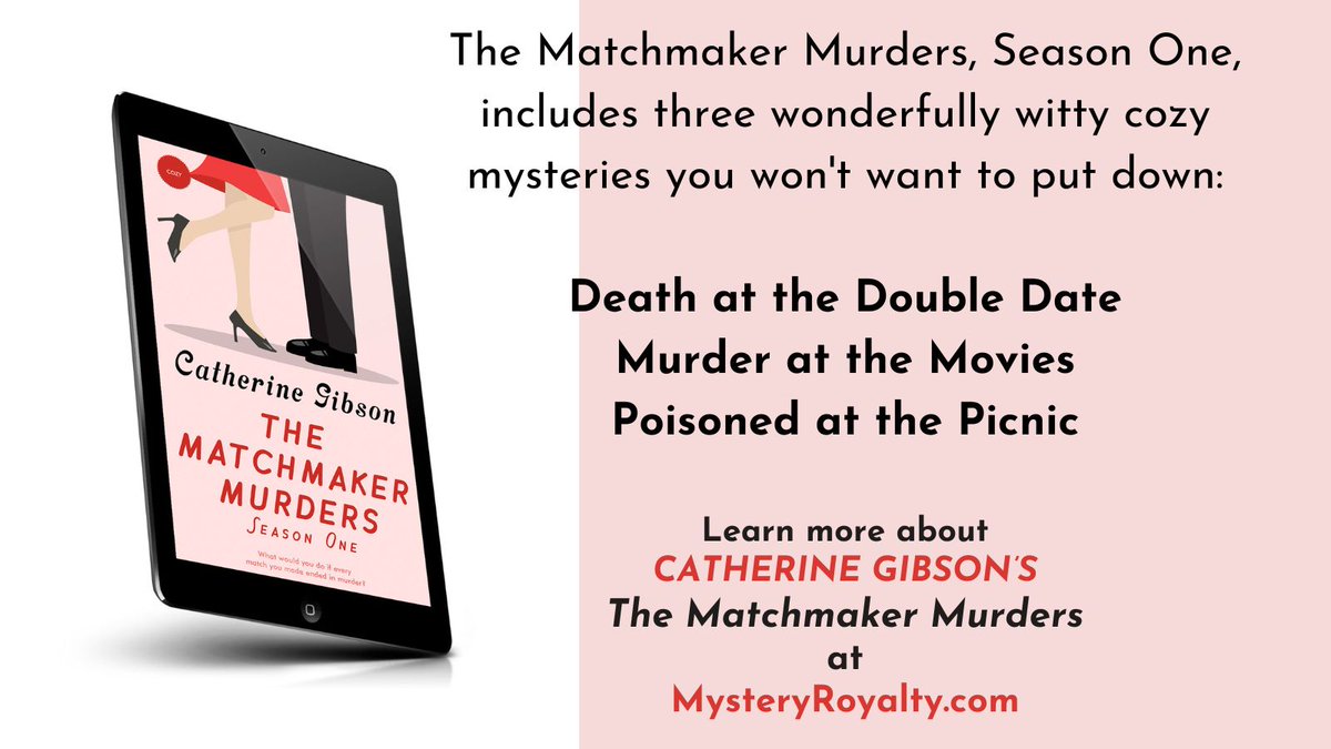 @Author_C_Gibson's debut cozy mystery series is available in ebook and paperback format! If you love cozy mysteries, clean language, and page-turning whodunits, then I would love to share these cute cozies with you! MysteryRoyalty.com

#tbrlist #cozymysterybooks #paperback