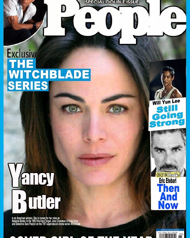 A flashback my people cover featuring the witchblade cast the ever Gorgeous @RealYancyButler