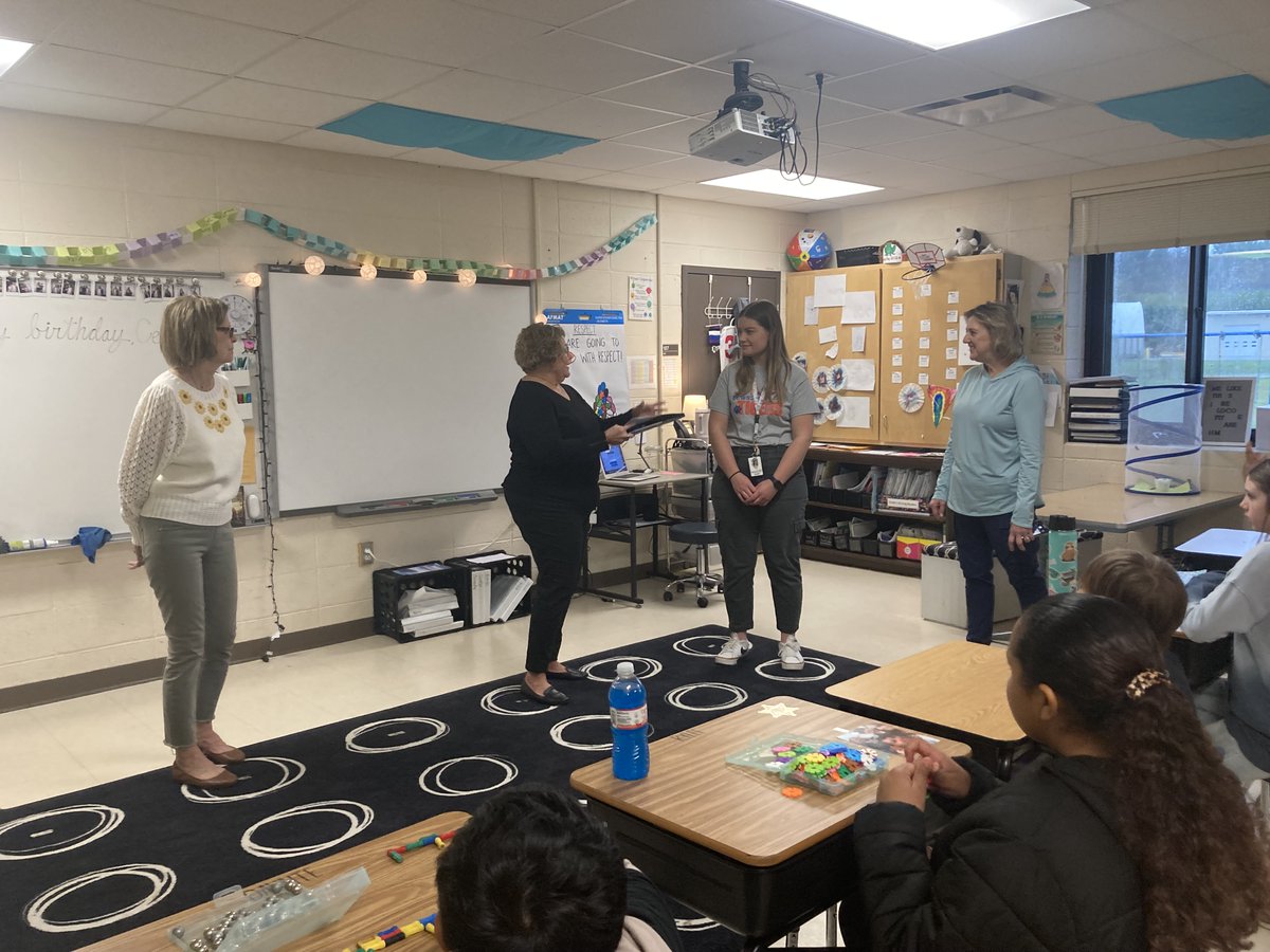 downsvilleES's tweet photo. Congratulations to Elliana Lone for being recognized by Delta Kappa Gamma. This organization is comprised of retired educators that support first-year teachers on an annual basis. @SDMAOnline https://t.co/d90ILbo5gM