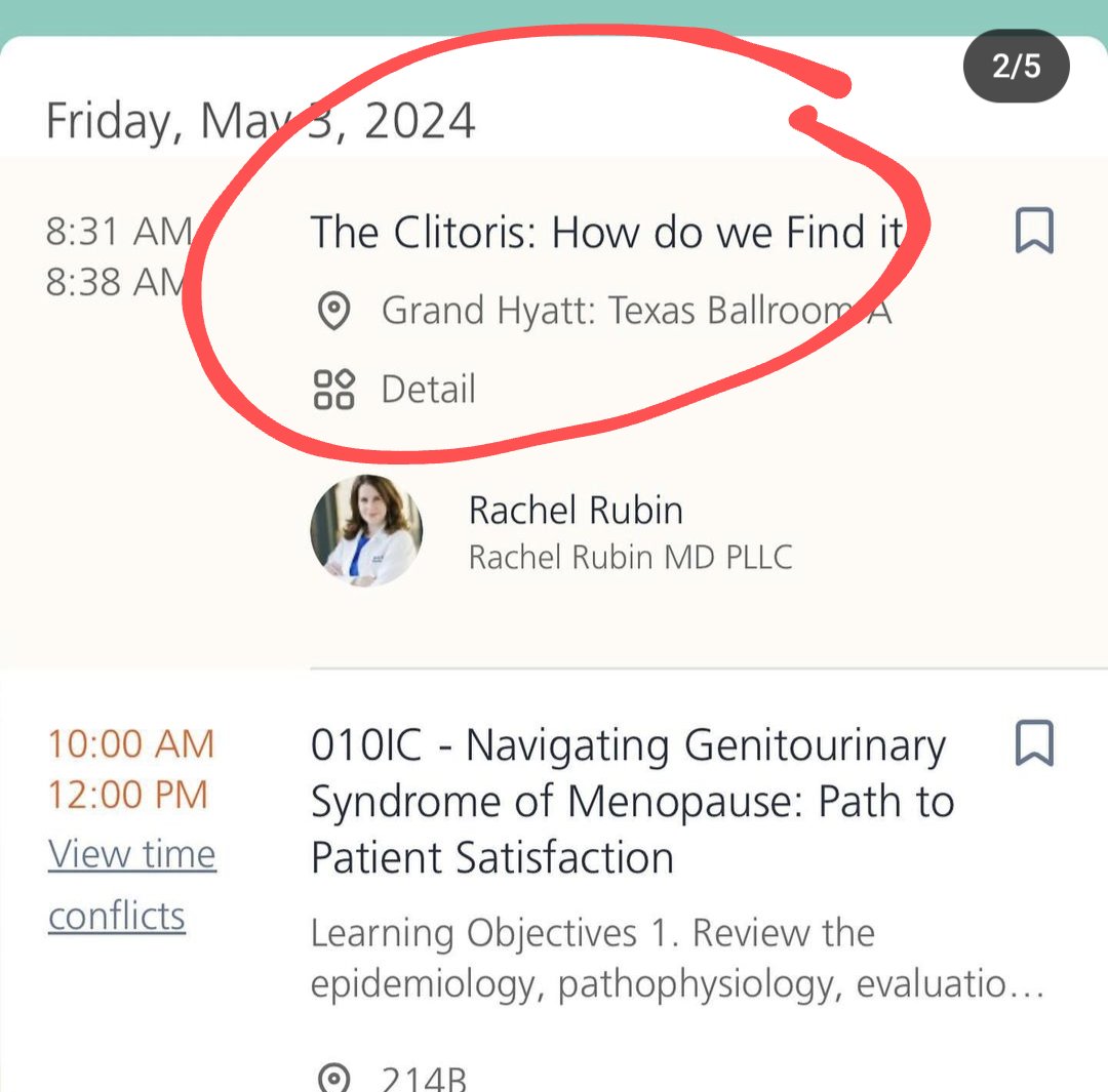 My dear friend and exceptional colleague @drrachelrubin is giving this talk at the largest academic meeting of urologists in the world. Let's all clap please.