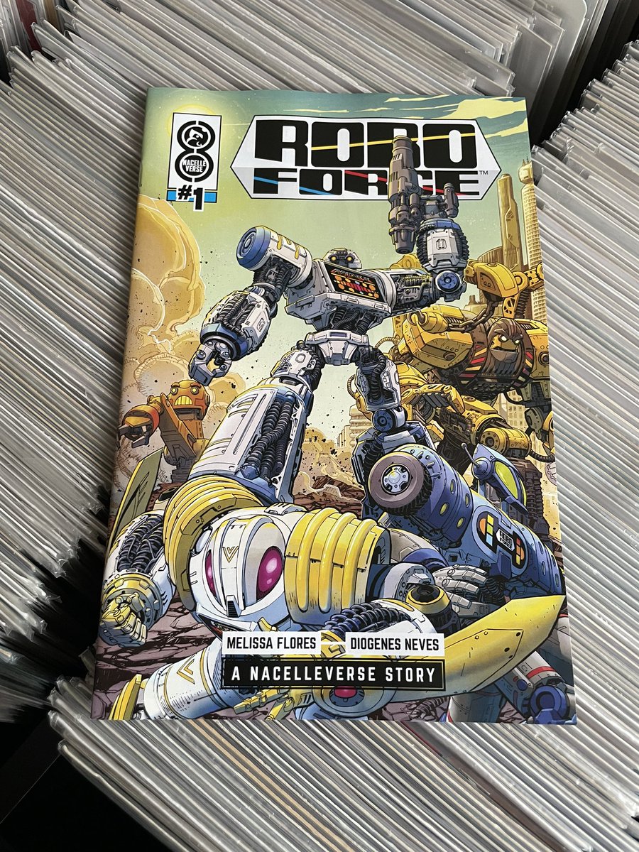 radar_comics's tweet image. Roboforce #1 @OniPress 

#roboforce #nacelleverse
