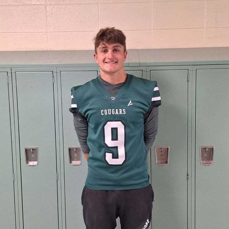 pride_cr's tweet photo. The New Home Football Jerseys are here! They look so great! Here is Wesley Taylor modeling one for Crest Ridge Nation! https://t.co/bVCCDVFaMC