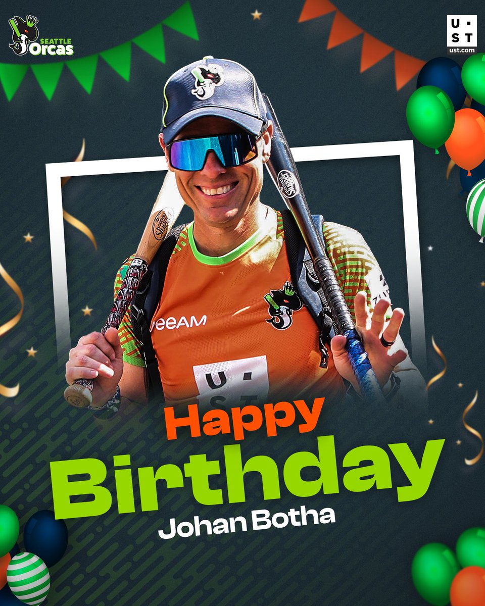 Wishing our bowling coach, Johan Botha, on his special day 🎉🥳

#PodSquad, pour your love and birthday wishes in the comments 💚

#SeattleOrcas #MajorLeagueCricket #AFCT #AmericasFavoriteCricketTeam | @johan_botha @USTglobal