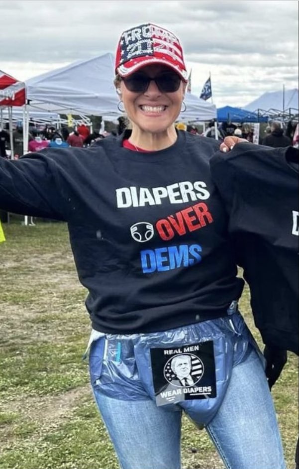 Now it’s ‘Diapers Over Dems’ and ‘Real Men Wear Diapers.’