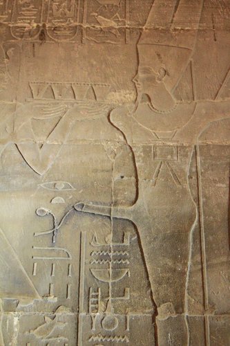 God Amun-Min in the temple of Luxor #phallusthursday