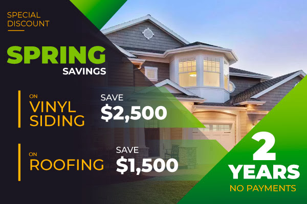 May is a great time to get new roofing and siding. It’s not too warm or cold outside, perfect weather for roofing and siding renovations. We even have an offer that will save you THOUSANDS. #signatureesteriors #roofing #siding #vinylsiding #homeimprovement #homedesign