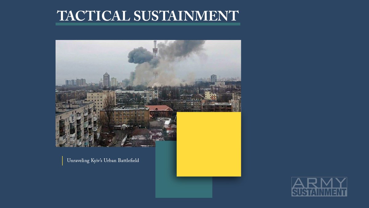 'The battle for Kyiv reinforces the lesson that the sustainer must always account for worst-case scenarios ...' army.mil/article/274906 📝 Col. Phil Thomas 📷 Ministry of Internal Affairs of Ukraine #40thIG #ASPB #ArmySustainment