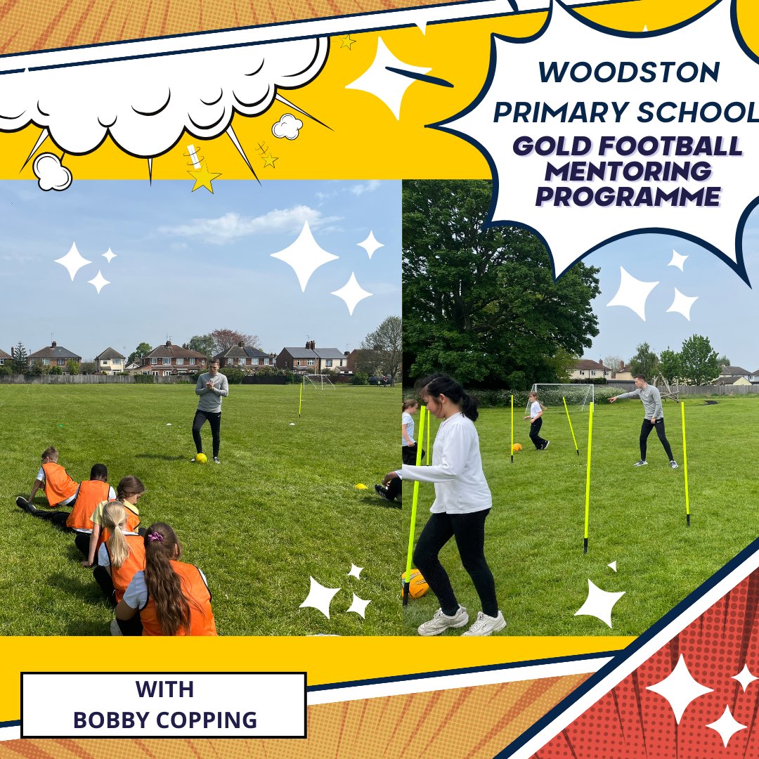 🌟We LOVE Mintridge Mentoring Programmes!🌟 What an amazing day for all of the students at @woodstonprimary today. #TeamMintridge visited Woodston for a special Gold Football Programme, which includes six months of mentoring with Bobby Copping and a visit to watch @theposh. ⚽️