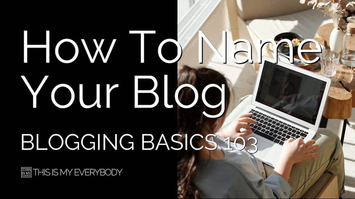 Beginning Blogging Basics 103 | Effective Blog Names - 10 Expert Tips for How To Name Your Blog... ✨😎✨
thisismyeverybody.com/blog/blog-name… 
#simplebusiness #bloggingtips #BloggingBasics #simplifyingyourbusiness #simpleliving #simpleisbetter #businessblog #startablog #bloggingstrategy